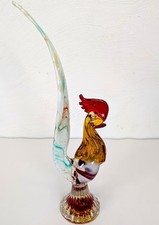 Vintage Murano Art Glass Bird
