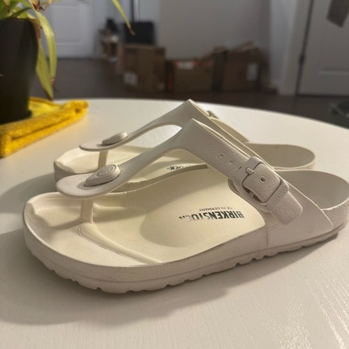 Birkenstock cream thong - birkenstock,