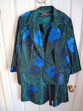 Frank Usher Women's Dress Skirt And Jacket Size 22
