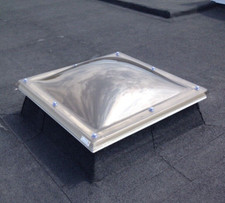 Dome Rooflight/Polycarbonate/Skylight for Flat Roofs Double Skin 920mmx920mm