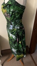 Bernie Dexter Sarong Dress VLV Rockabilly Retro Vintage 1950s Style Hawaiian