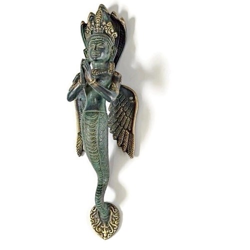 Praying dewi brass - brass, door