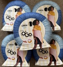 Caron Simply Soft O'Go 5x141g/228m Knitting/Crochet Yarn Berry Blue/Soft Blue