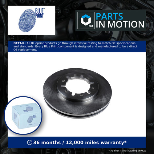 Brake discs pair vented - 2x,