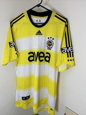 Vintage Adidas Fenerbahce 2008/2009 Football Shirt Size Large
