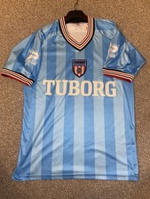Sunderland SAFC 1987/88 Away Football Shirt, Patrick Tuborg, Retro Remake, Large