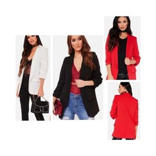 Women's Ruched sleeve blazer