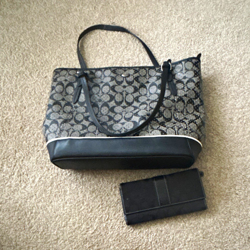 Coach signature monogram - coach, tote