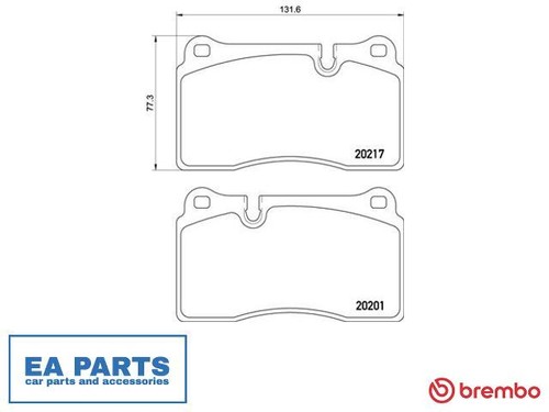 Brake pad set disc - pad,