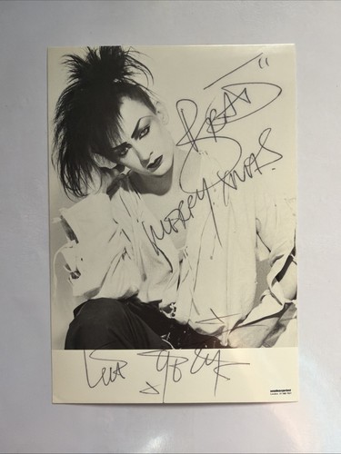 Boy george signed autographed - boy,