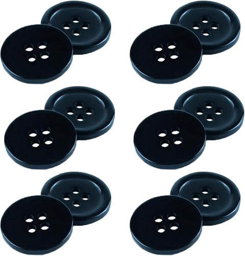 Shiny black resin - resin, 15mm-20mm
