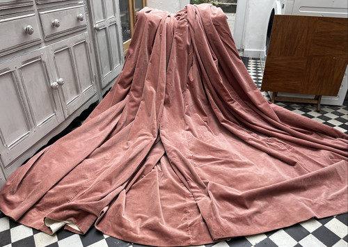 Vintage cotton velvet - vintage,