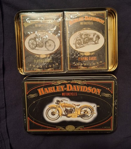 Harley davidson playing cards - playing,