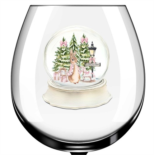 X12 peter rabbit - rabbit, snowglobe