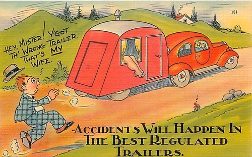 Vintage travel trailer art - vintage,