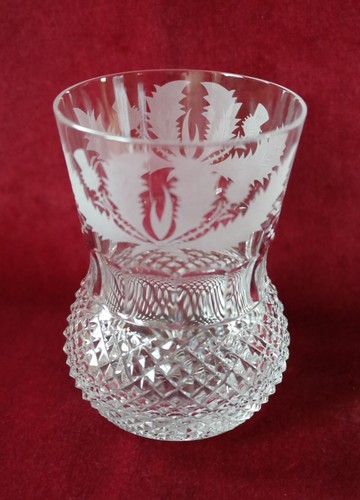 Edinburgh crystal thistle - crystal,