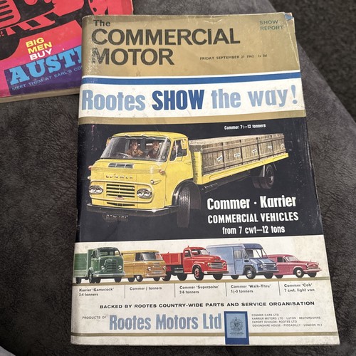 Commercial motor magazine 1962 - commercial,