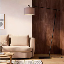XL Over Arc Floor Lamp Steel