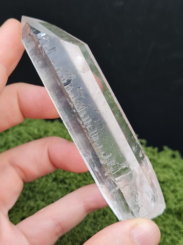 Natural lemurian rough - natural, etched