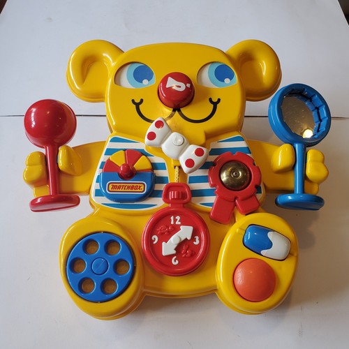 Matchbox vintage bear - cot, toy
