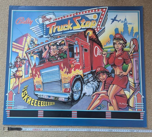 Bally pinball poster from 1988 - from,