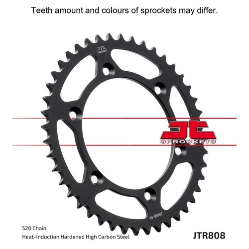 Steel rear sprocket teeth - steel,