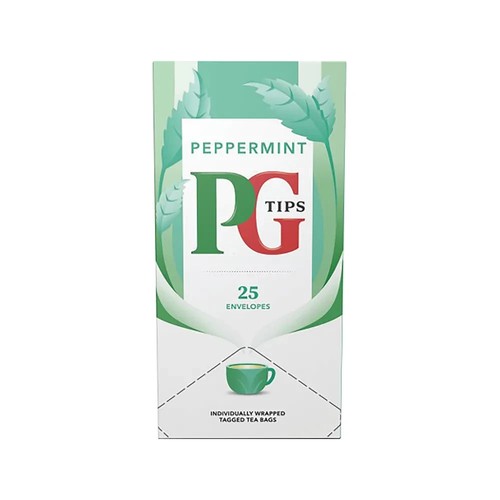 Tips peppermint tea 25 - pg,