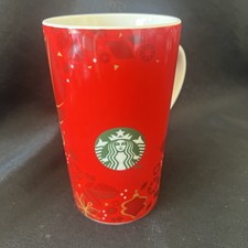 STARBUCKS COFFEE RED WHITE