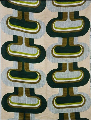 Vintage curtain fabric - vintage, by