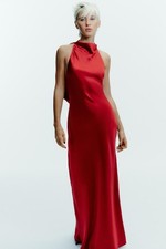 NEW SOLD OUT ZARA LONG SATIN