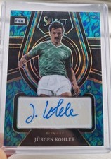 2022-23 PANINI Select FIFA Signatures Jürgen Kohler (Germany) Peacock SSP Auto