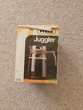 Vintage Boxed Unused Pyrex Juggler Glass 1.3 Litre Coffee Pot Jug Retro 1970s