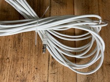 10m COAXIAL SATELLITE CABLE EXTENSION VIRGIN MEDIA SKY TV BROADBAND F CONNECTOR