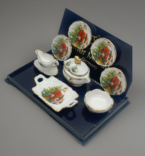 Dolls house reutter christmas - dolls,