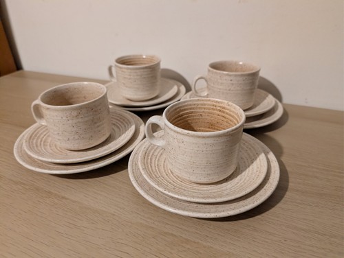Vintage cafe tea set - vintage, cups