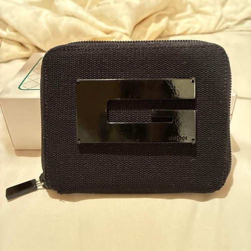 Gucci black fold wallet - gucci, bi
