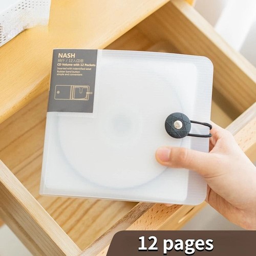 Portable pockets dvd cd - 12,