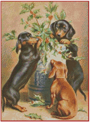 Cross stitch pattern - cross,