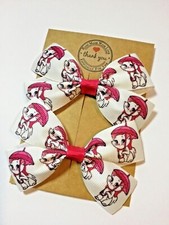 Disney Marie Cat Hair Bow Alligator Clip/ Bobbles Set Of 2 Girls Baby Toddler 