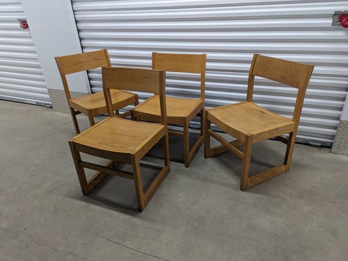 Vintage solid oak dining - solid,