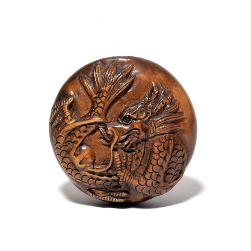 Netsuke dragon japanese - netsuke,