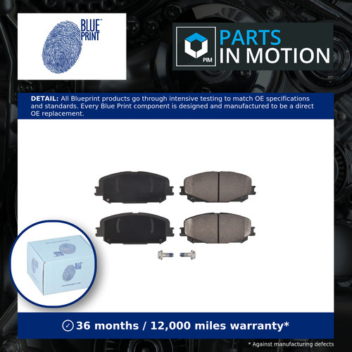 Brake pads set fits renault - pads,