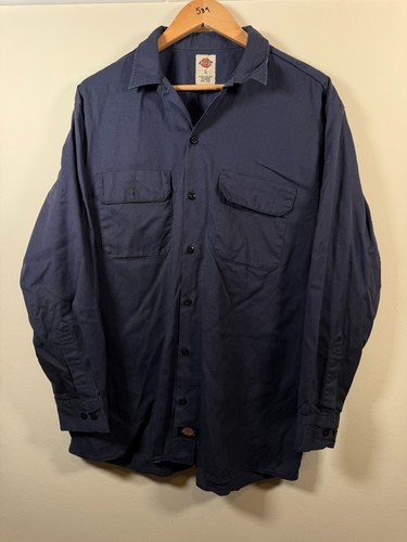 Dickies long sleeve - button, up