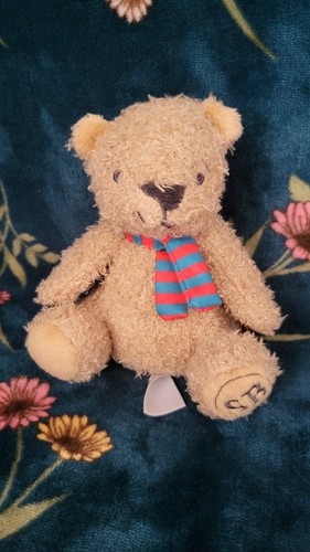 Small spencer bear with scarf - spencer,