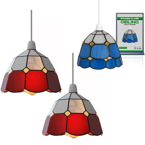 Tiffany style ceiling light - tiffany,