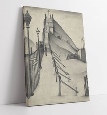 L.S. LOWRY, THE STEPS - FRAMED