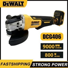 DEWALT DCG406 125mm Flat Head Angle Grinder Bare Tool 18V Brushless Lithium