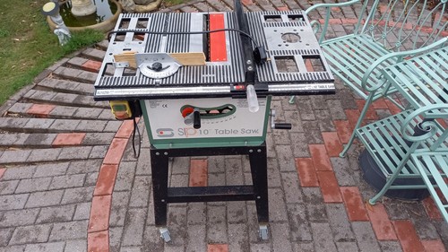 Table saw used - table,