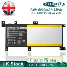 5AH 7.6V C21N1509 Battery For ASUS VivoBook F556 A556 A556U X556U X556UB C21PQ9H