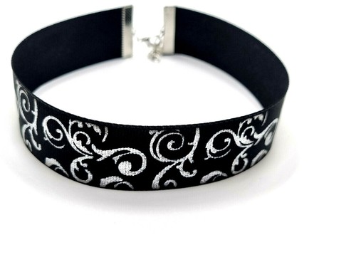 Woman choker necklace - choker, fabric